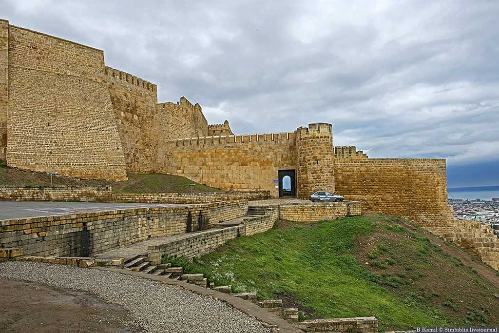 Крепость нарын-кала и другие достопримечательности города дербента