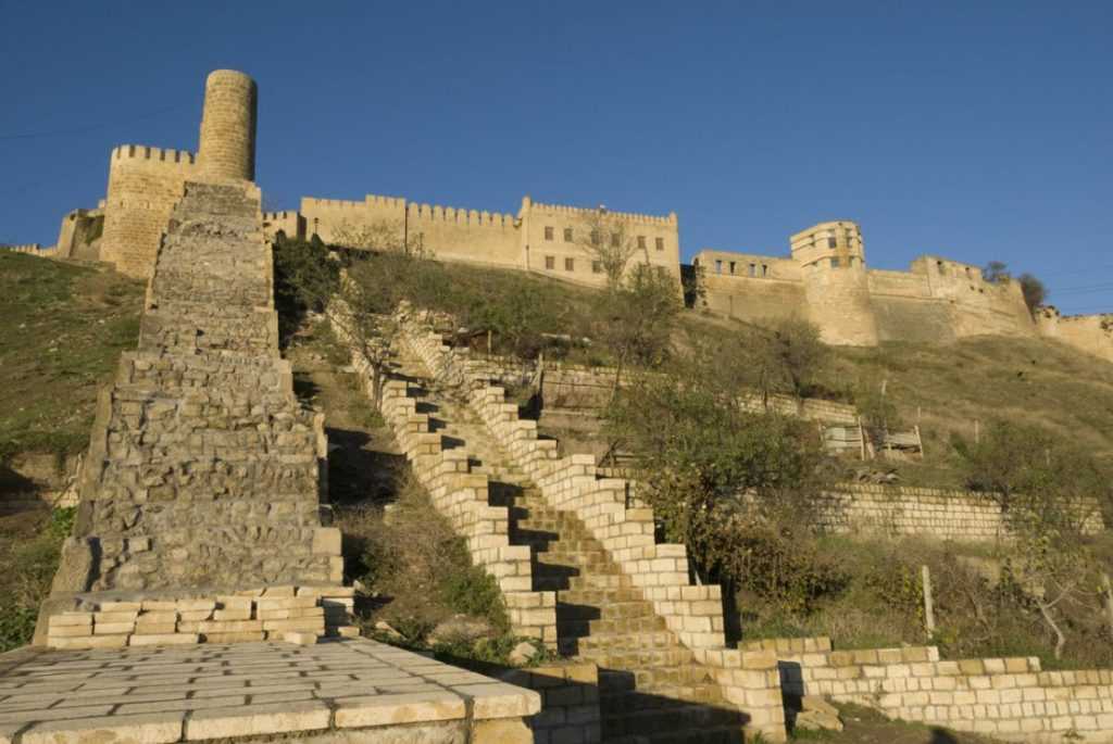 Крепость нарын-кала – страж дербента и портал в потусторонний мир
