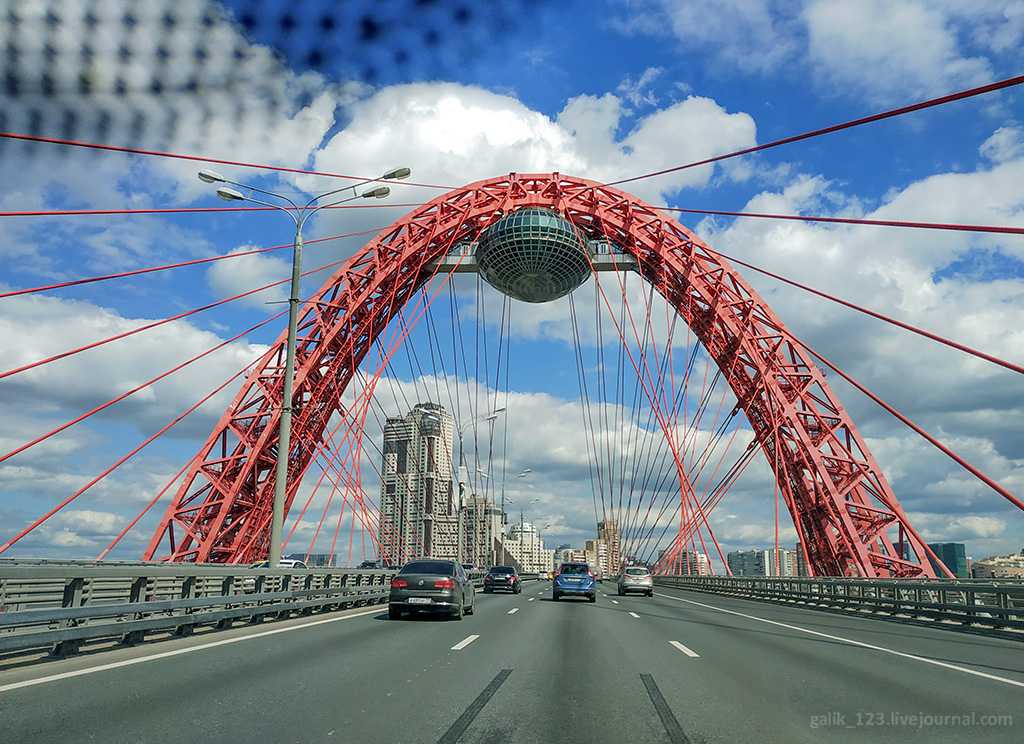 Живописный мост в москве — где находится и как добраться