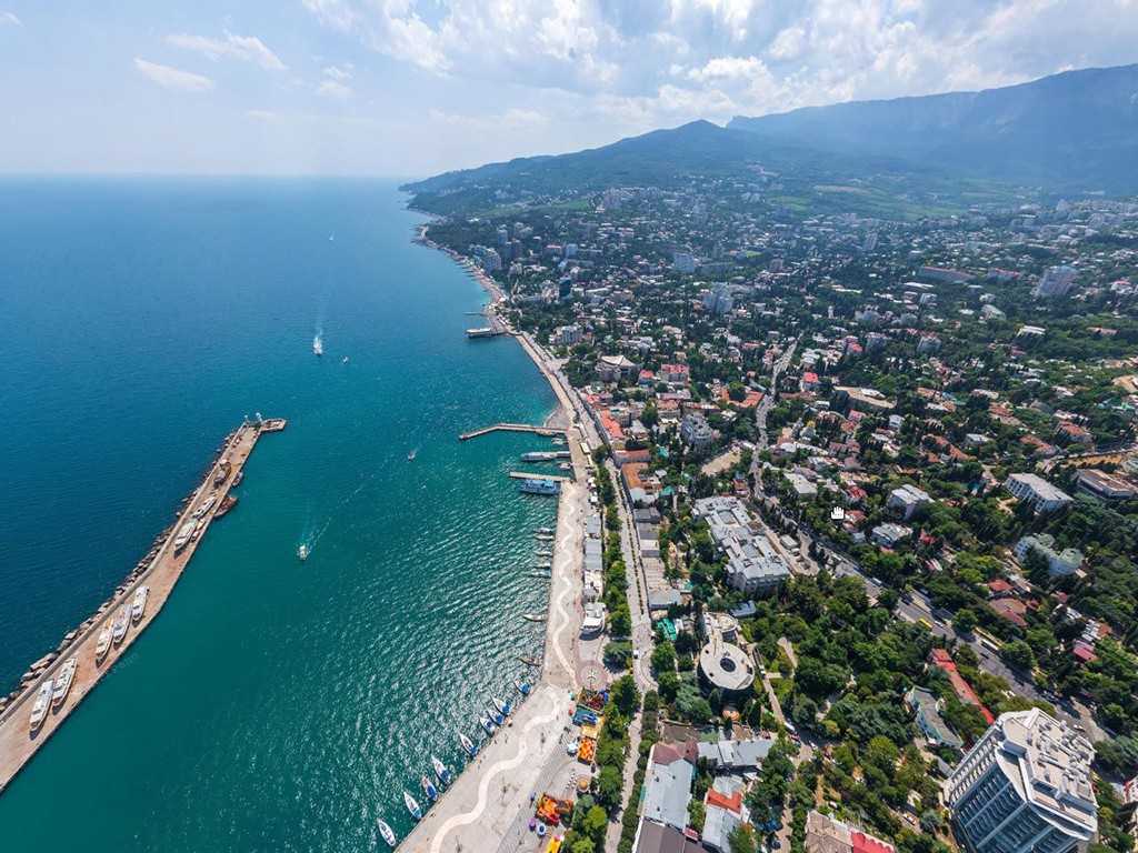 Крымский город ялта | мировой туризм