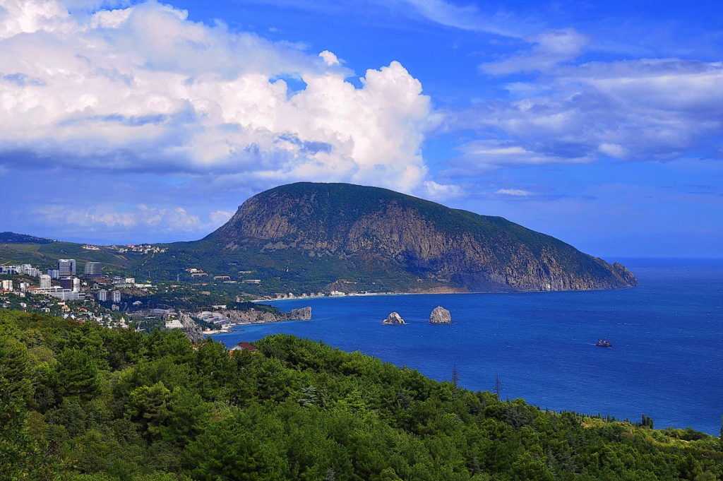 Гора аю-даг (медведь гора) — где находится, история названия и легенда, высота вершин на юге крыма