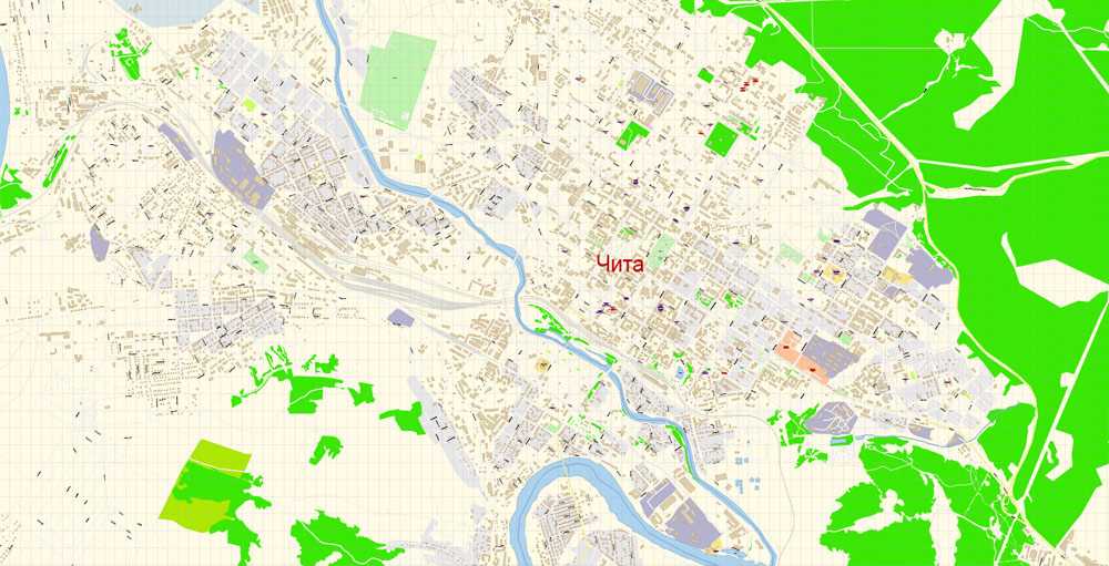 Карта кувандыка с улицами и номерами домов со спутника