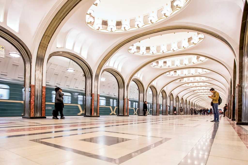 Интерактивная схема московского метро