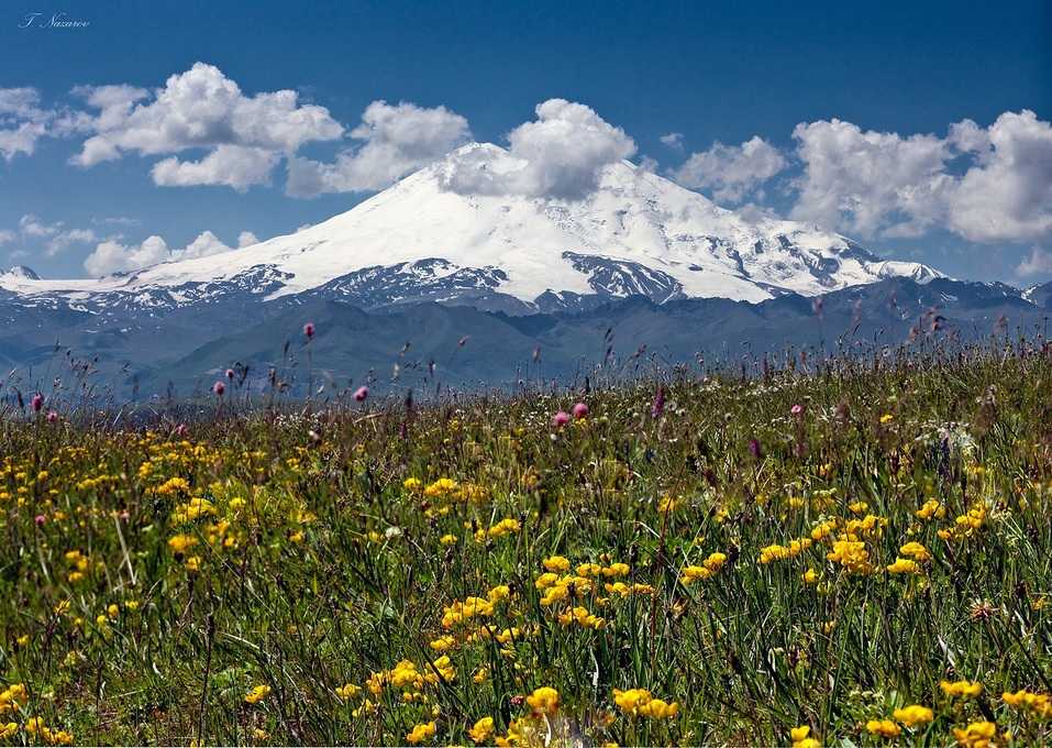 Гора эльбрус – седой великан кавказа