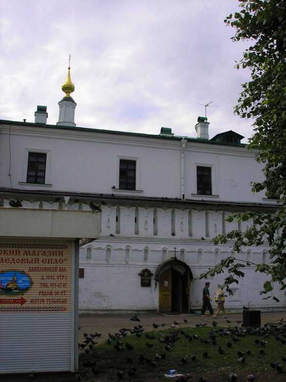 Данилов монастырь в москве. данилов ставропигиальный мужской монастырь