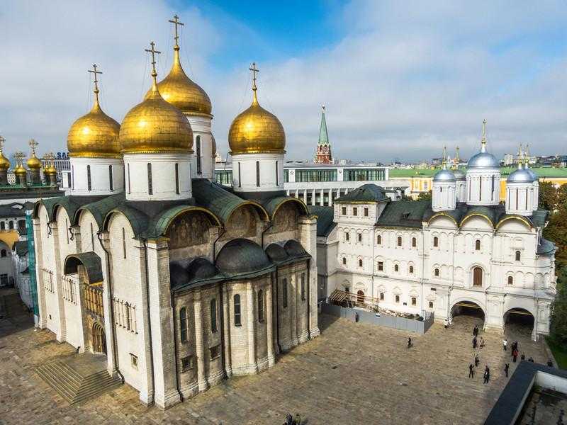 Успенский собор в московском кремле: история строительства, внутреннее убранство