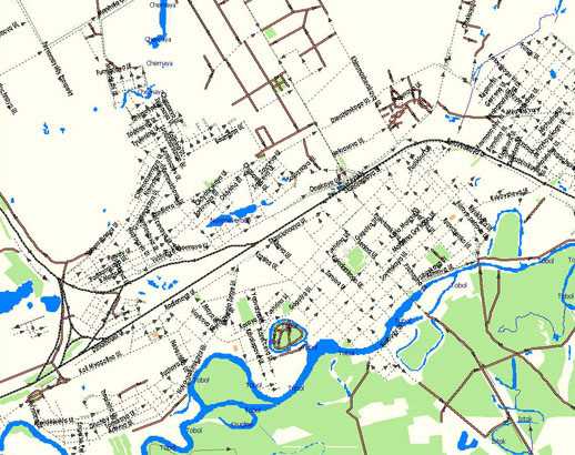 Карта курганской области подробная с населенными пунктами, районами и городами. схема и спутник онлайн