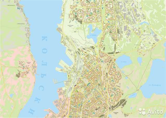 Карта мурманска подробная с улицами, номерами домов, районами. схема и спутник онлайн
