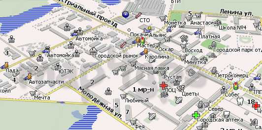Карта магадана подробно с улицами, домами и районами