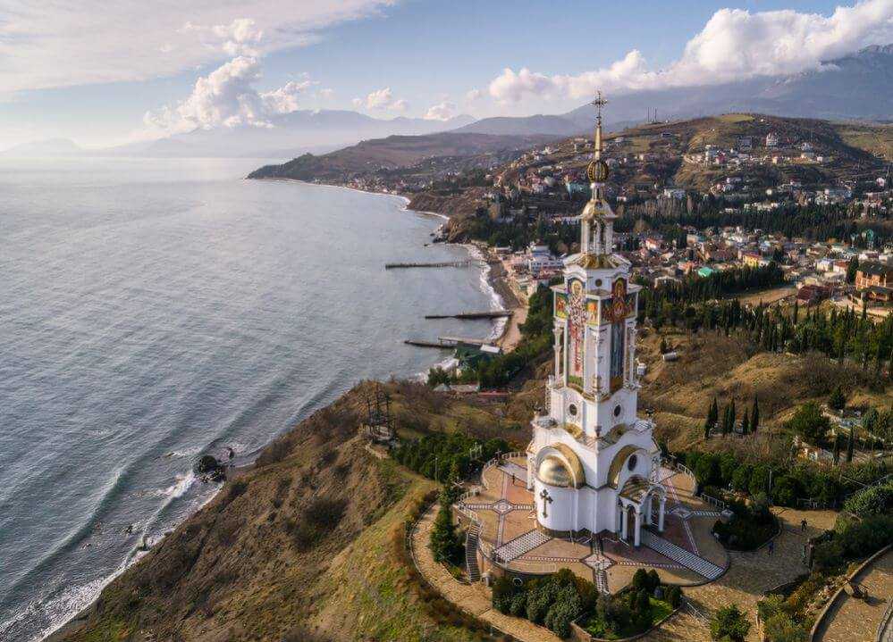 Крым пгт черноморское - достопримечательности, карта, фото