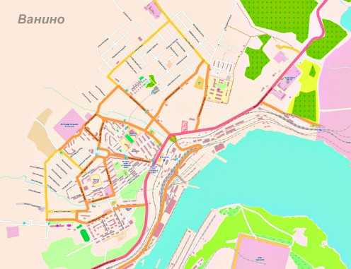 Карта находки подробная с улицами, номерами домов, районами. схема и спутник онлайн