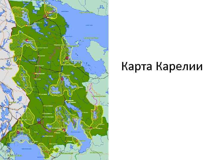 Республика карелия подробная карта со спутника 2021 — karta-rus.ru