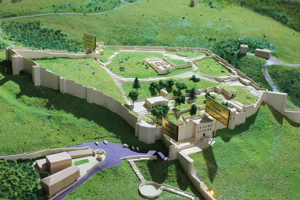 Крепость нарын-кала