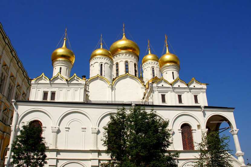 Благовещенский собор московского кремля