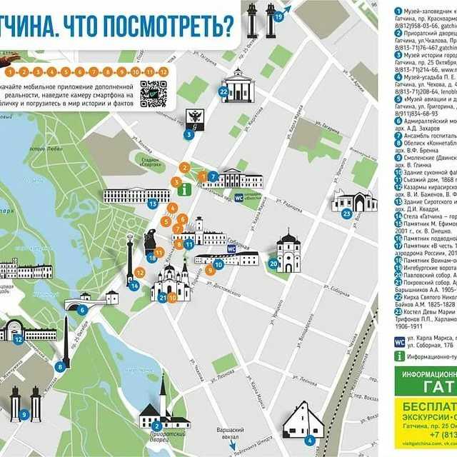 Карта гатчины, россия