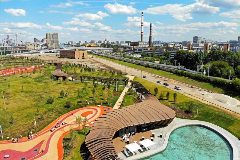 Тюфелева роща - новый парк на территории бывшего завода зил