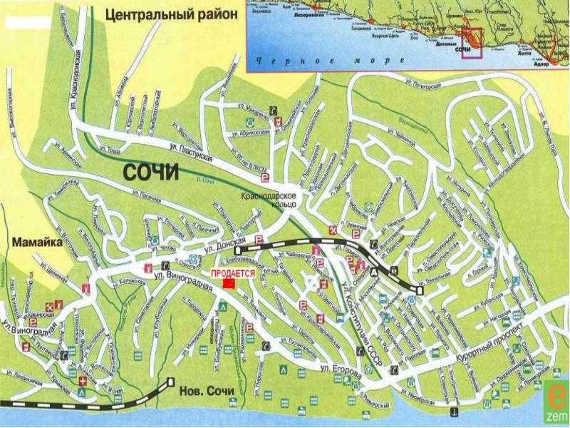 Карта лазаревского подробная с улицами, номерами домов, районами. схема и спутник онлайн