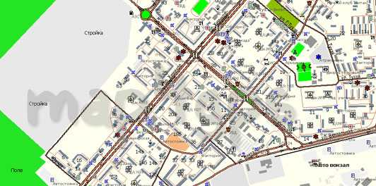 Курган на карте россии с улицами и домами