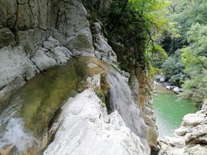 Агурские водопады сочи | дороги мира