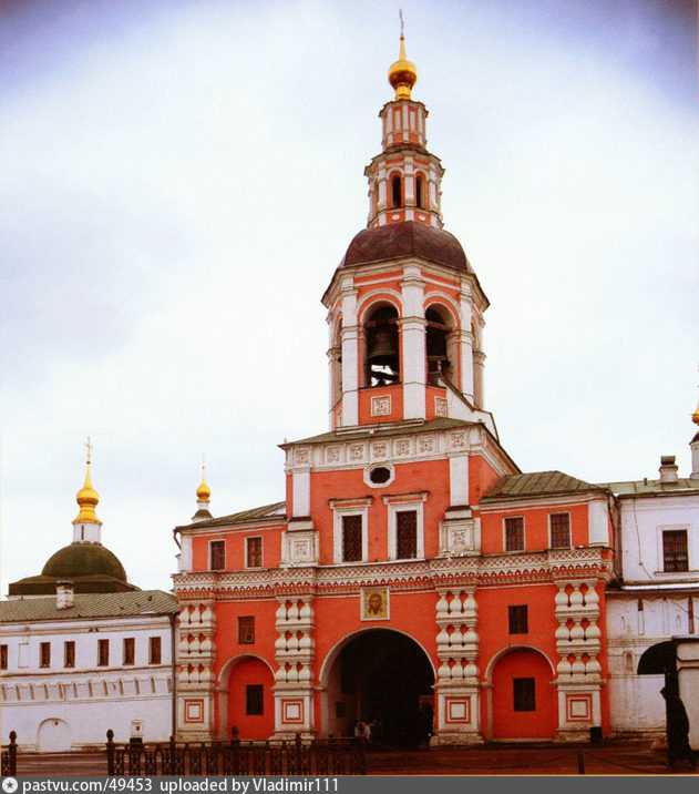 Донской монастырь в москве (14 фото)
