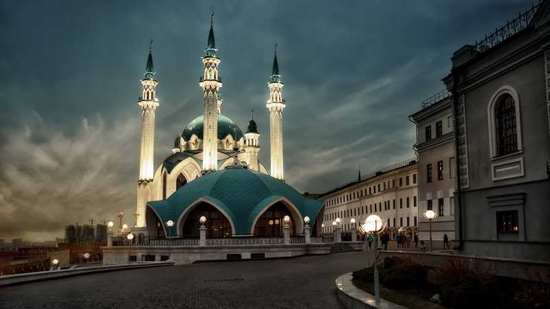 Мечеть в шали "гордость мусульман" имени прока мухаммада (мир ему)