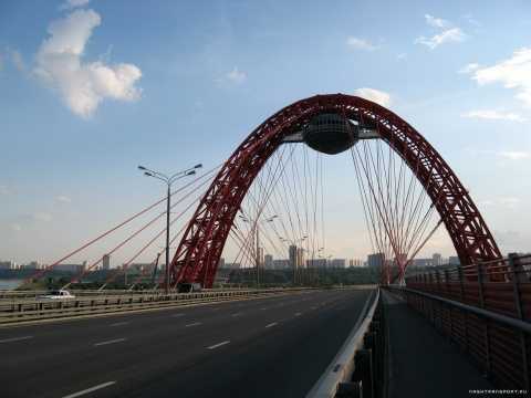 Живописный мост в москве