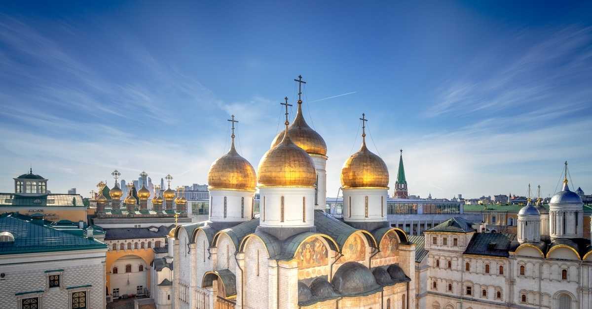 Благовещенский собор московского кремля: история, архитектура, интерьер, святыни