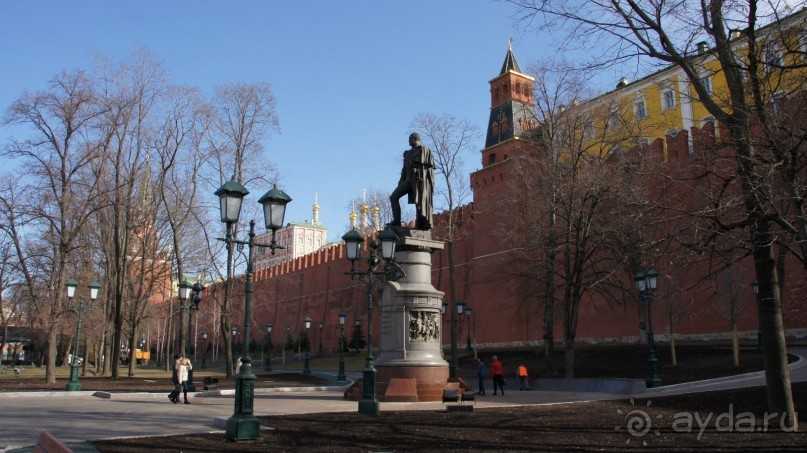 Александровский сад в москве: история, описание, фото