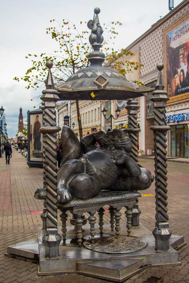 Памятник казанскому коту: историческая правда и народный вымысел