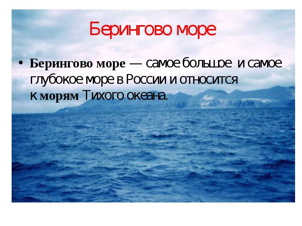Моря и океаны, омывающие берега россии - список, описание и карта
