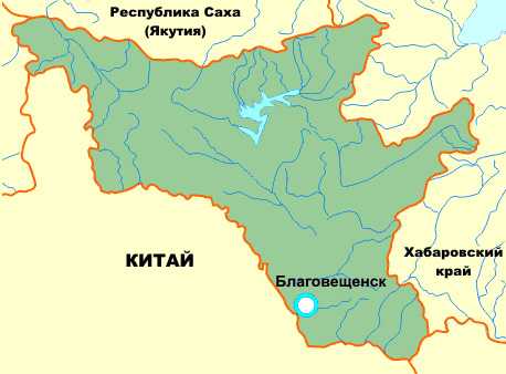 Благовещенск на карте россии. где находится, достопримечательности города, фото с описанием